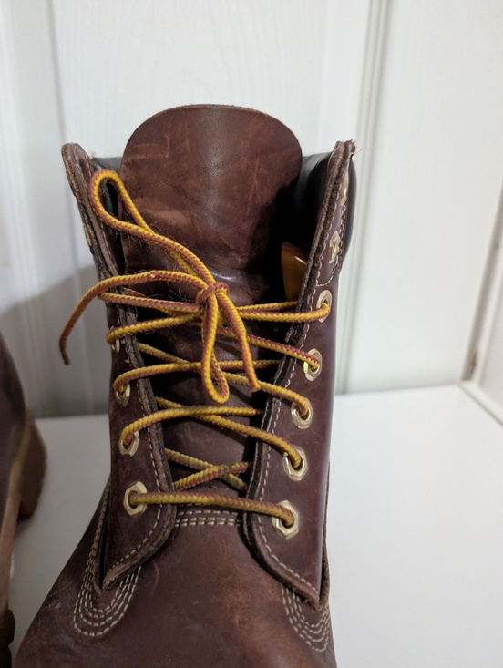 Timberland Mens Boots Ankle Size 11 Brown Chukka Waterproof Leather Shoes main image 5